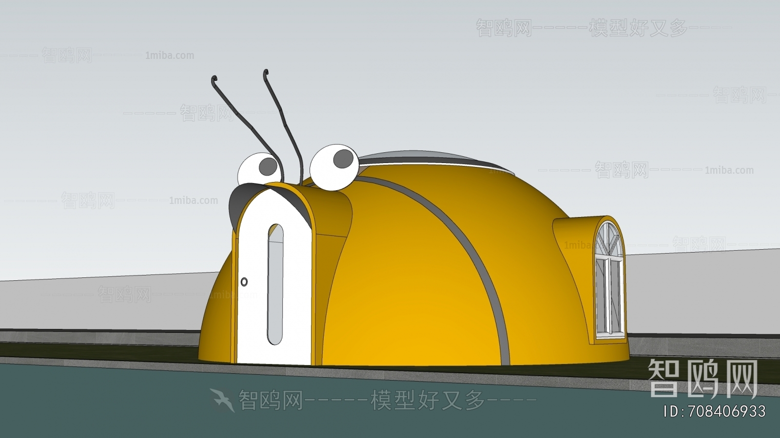 Modern Cartoon House