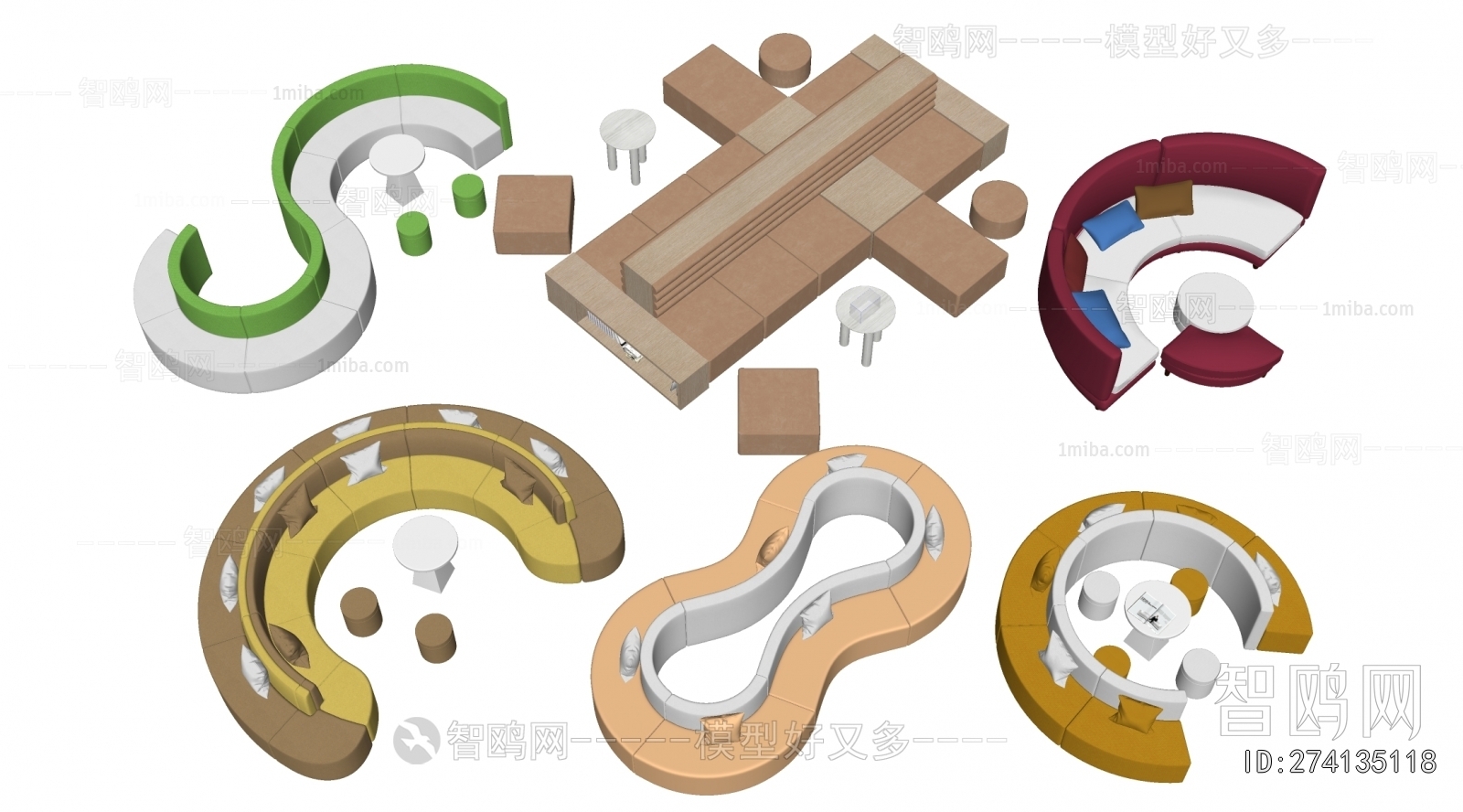 Modern Card Seat Sofa