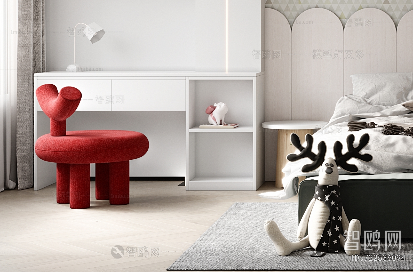 Modern Computer Desk And Chair