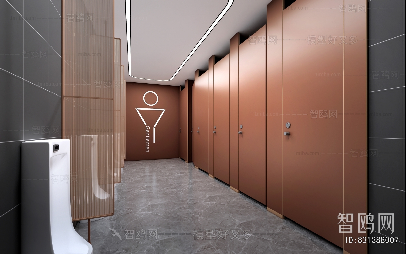 Modern Children's Restroom