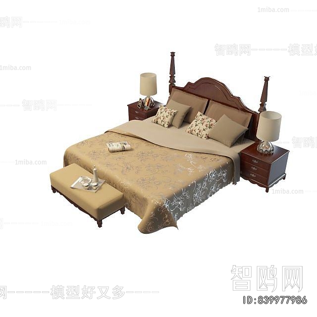 European Style Double Bed