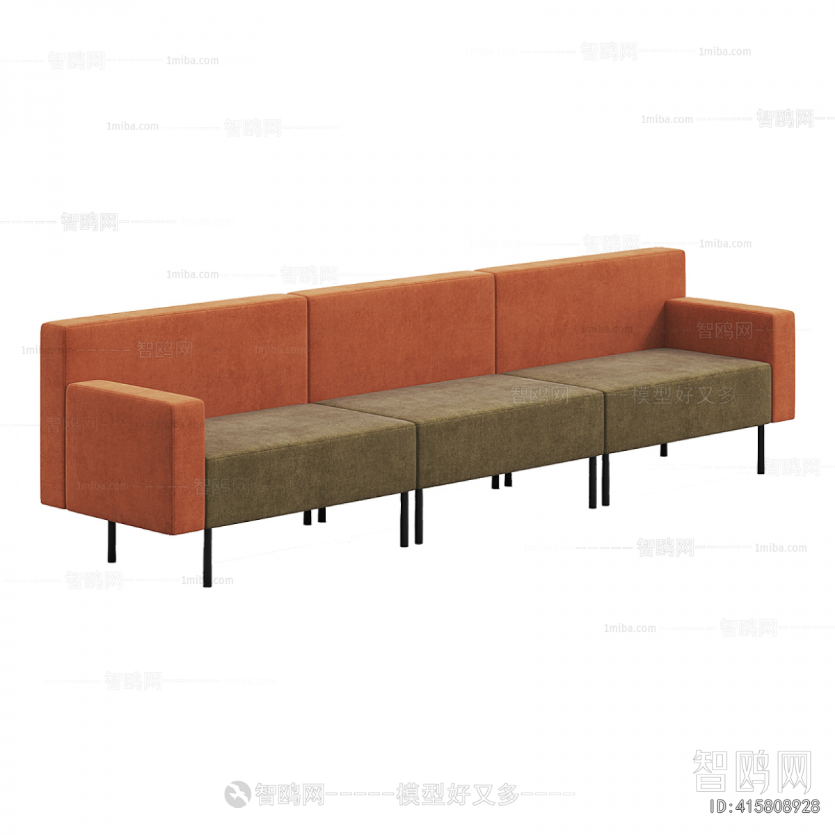Modern Three-seat Sofa