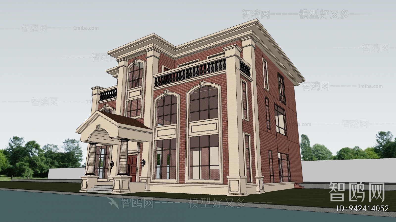 Simple European Style Detached Villa