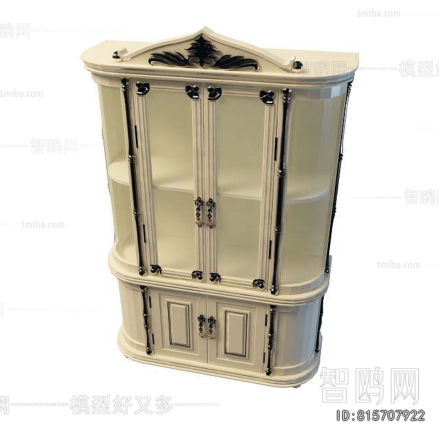 European Style Wine Cabinet