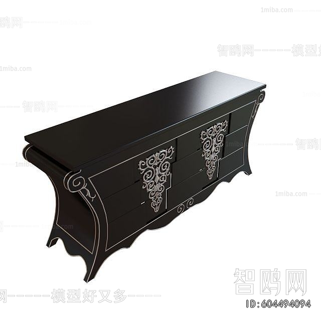 European Style Side Cabinet