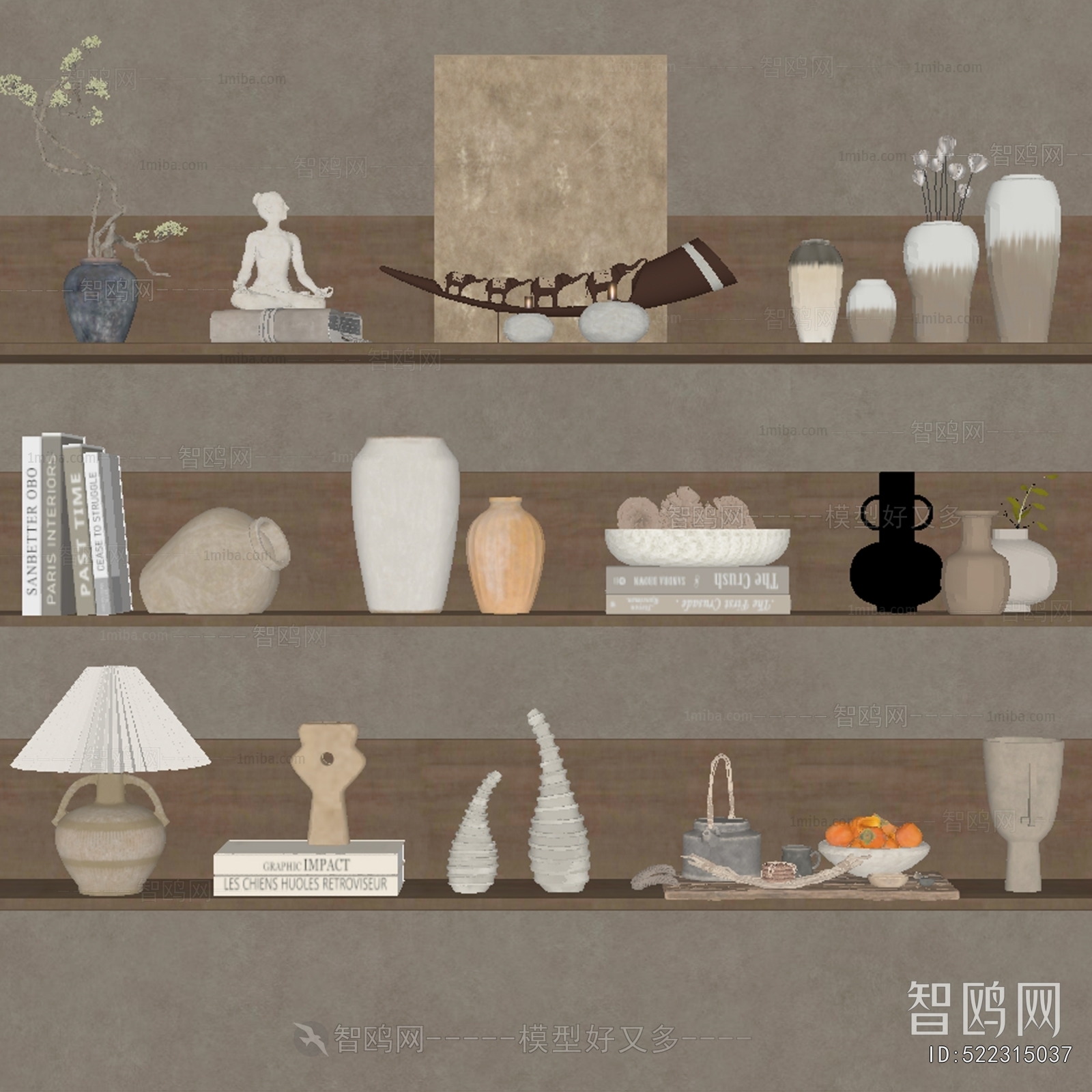 Wabi-sabi Style Decorative Set