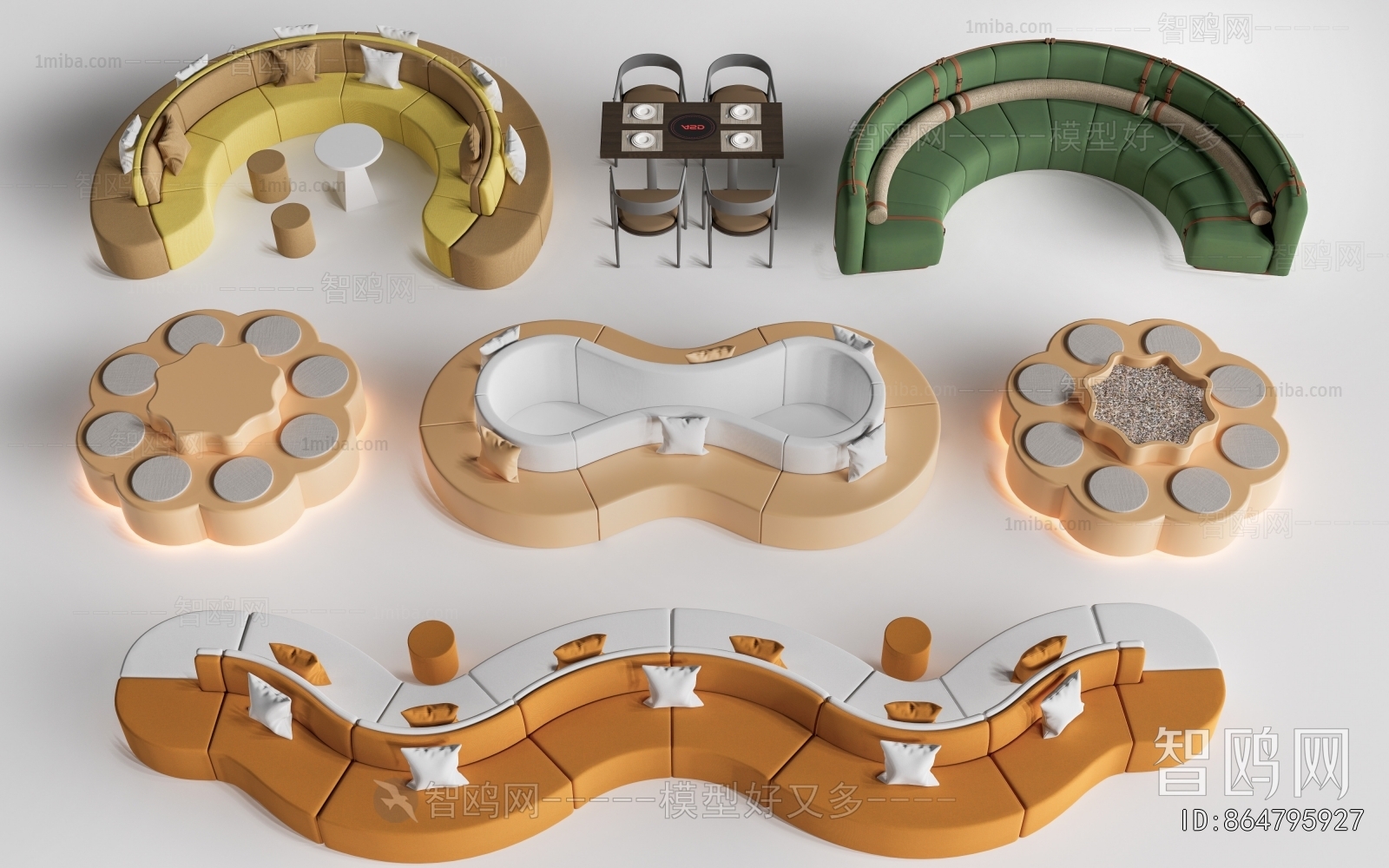 Modern Card Seat Sofa