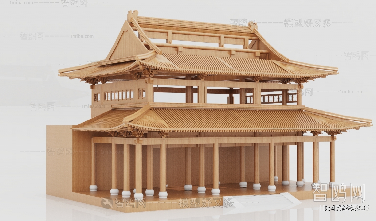 Chinese Style Ancient Architectural Buildings
