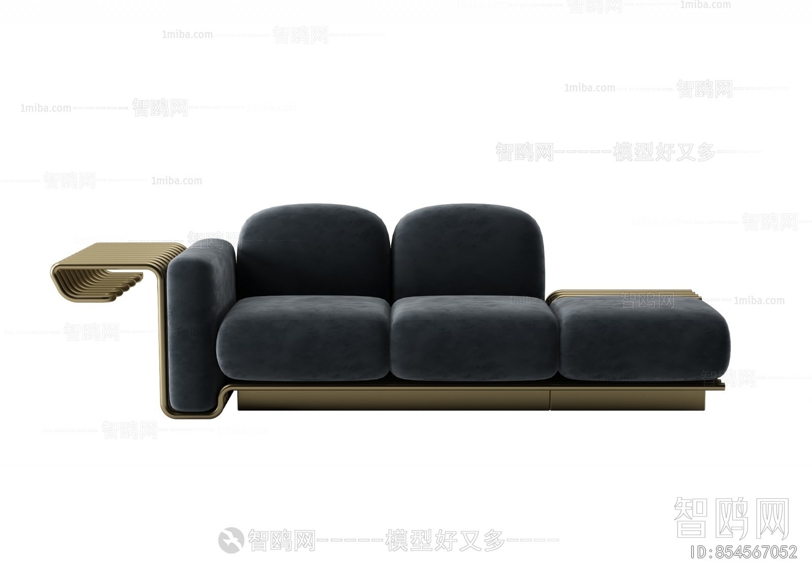 Modern Three-seat Sofa