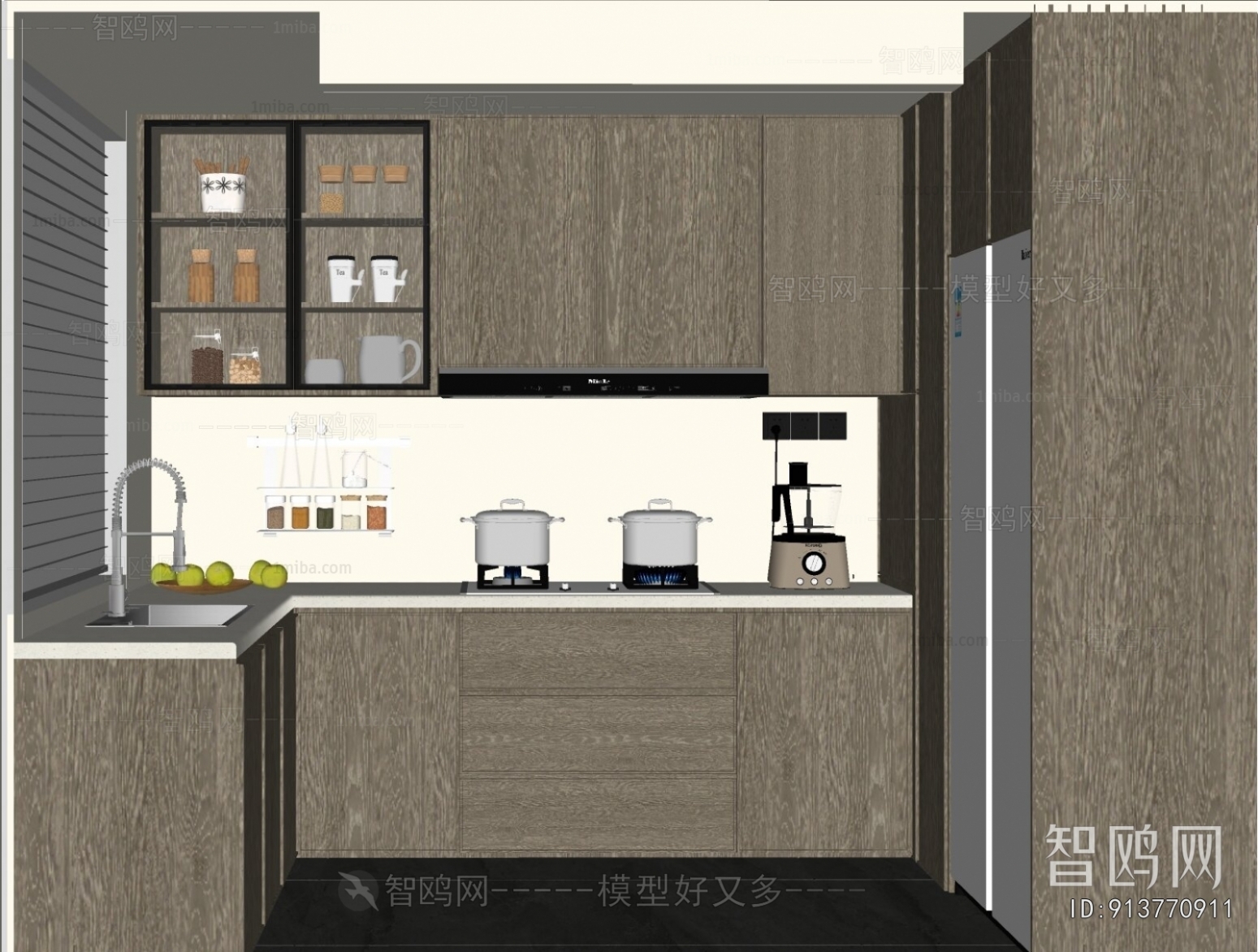 Modern The Kitchen