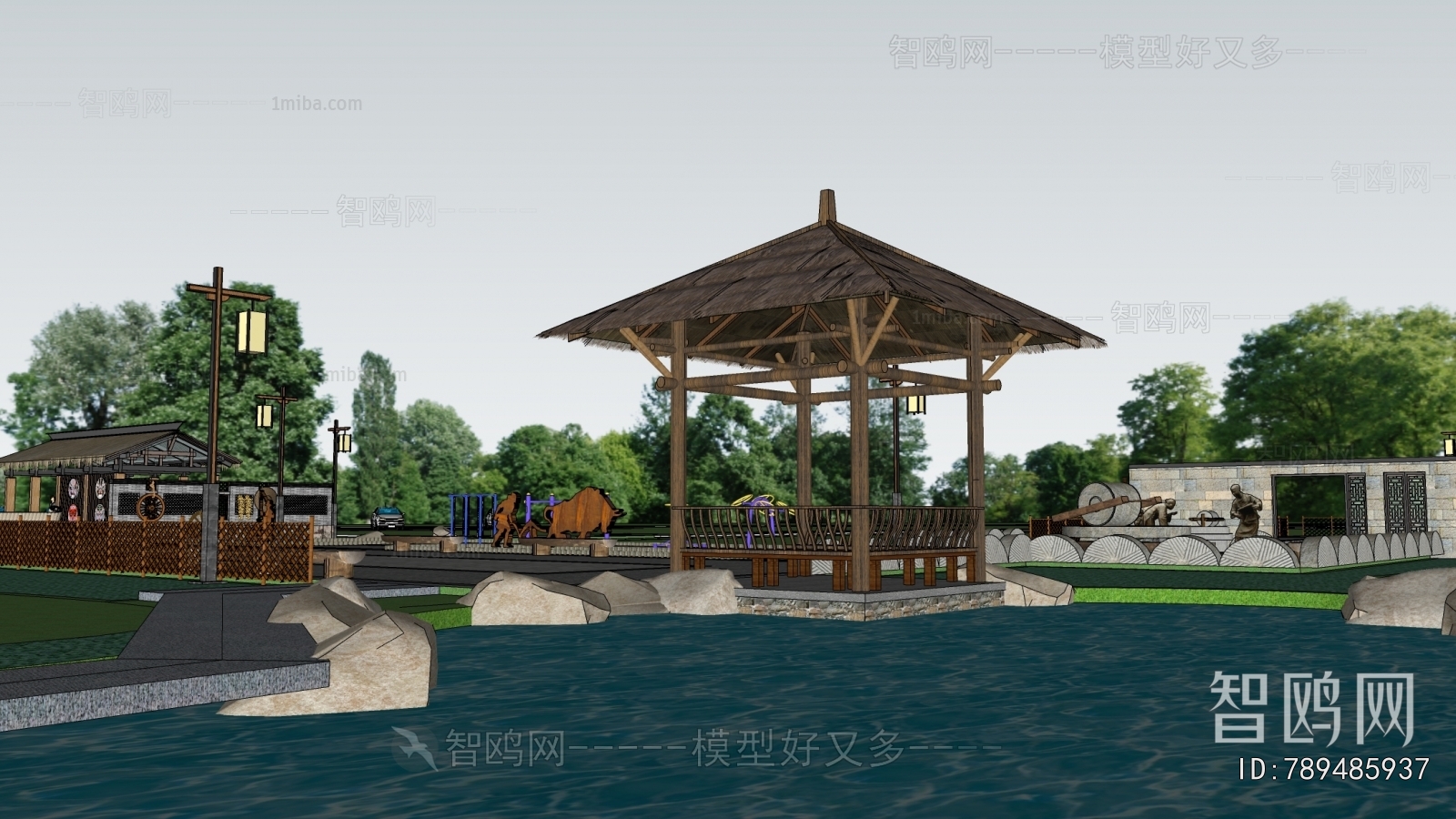 New Chinese Style Pavilion