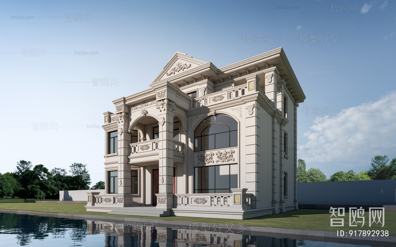 Simple European Style Detached Villa