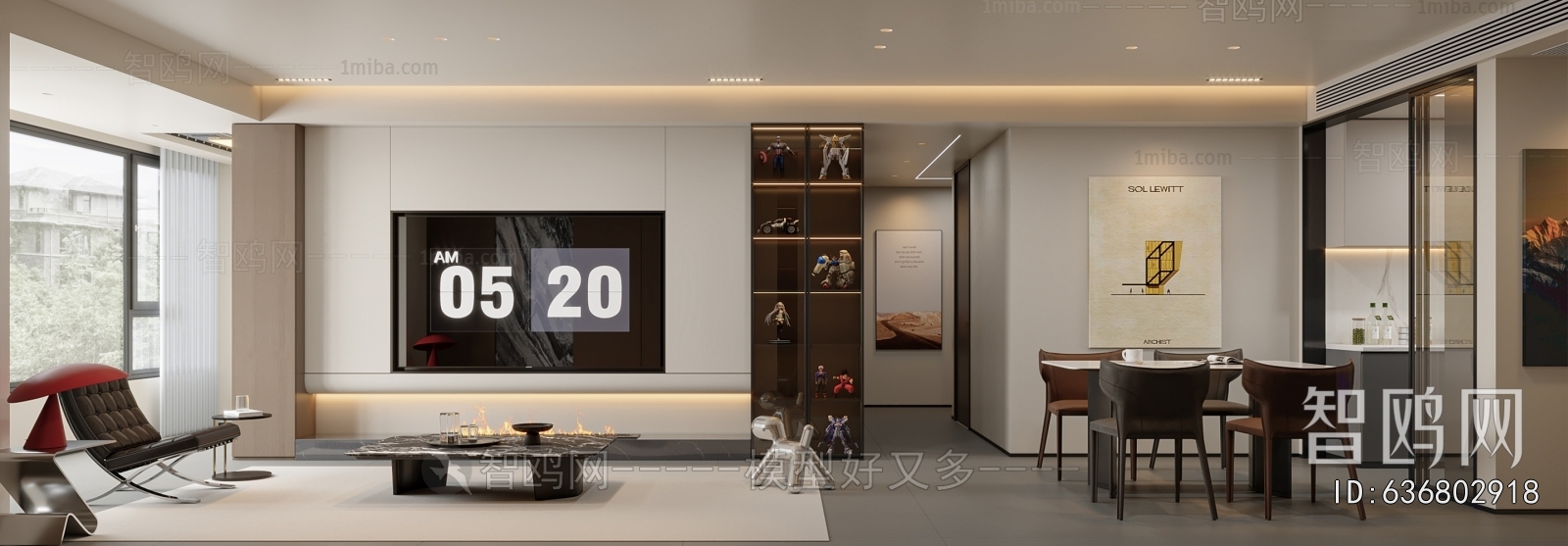 Modern A Living Room