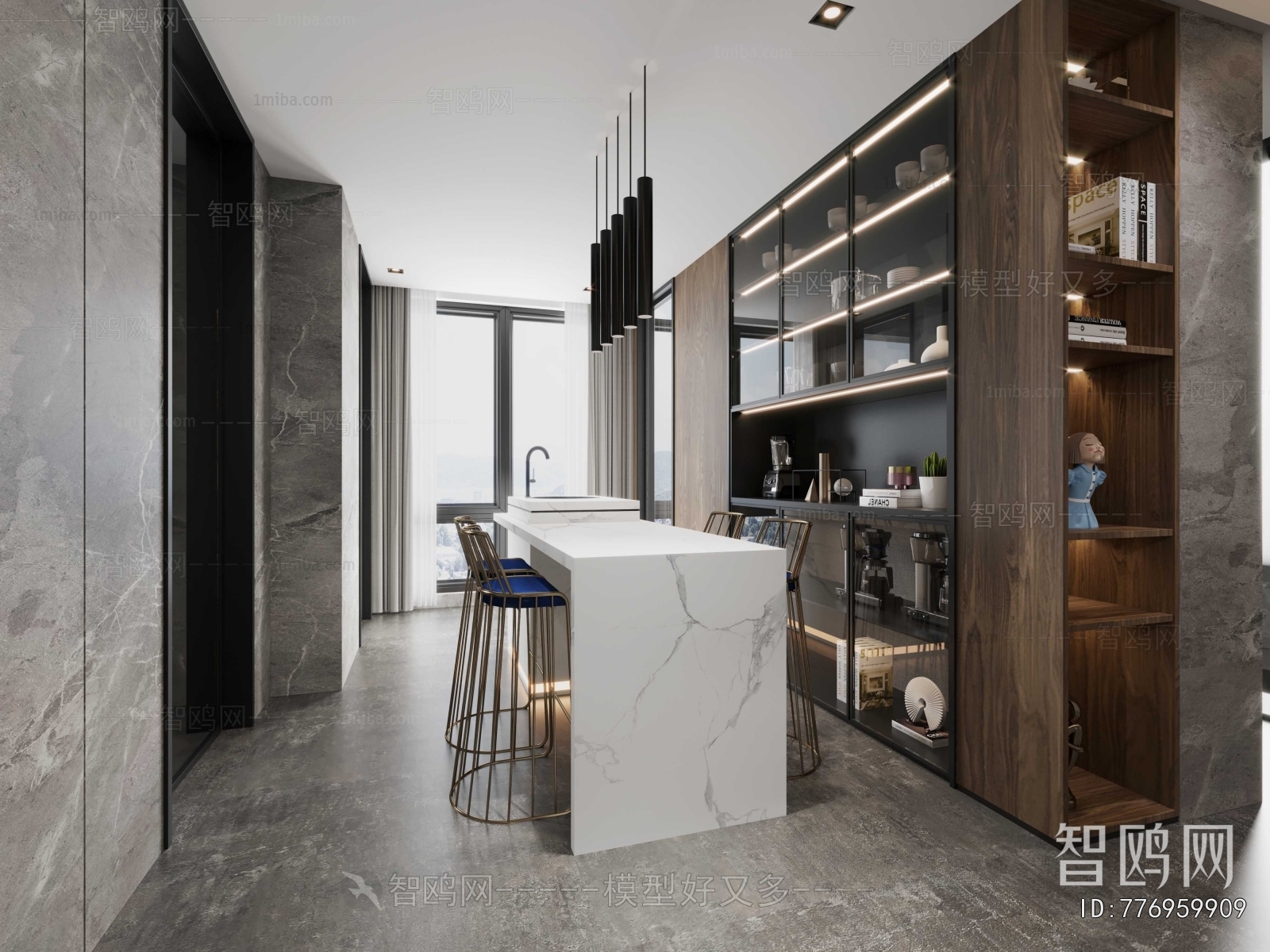 Modern The Kitchen
