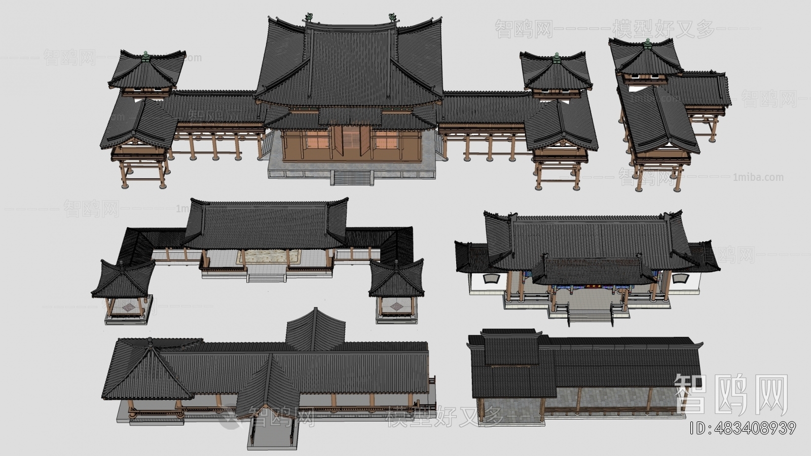 New Chinese Style Gallery Frame