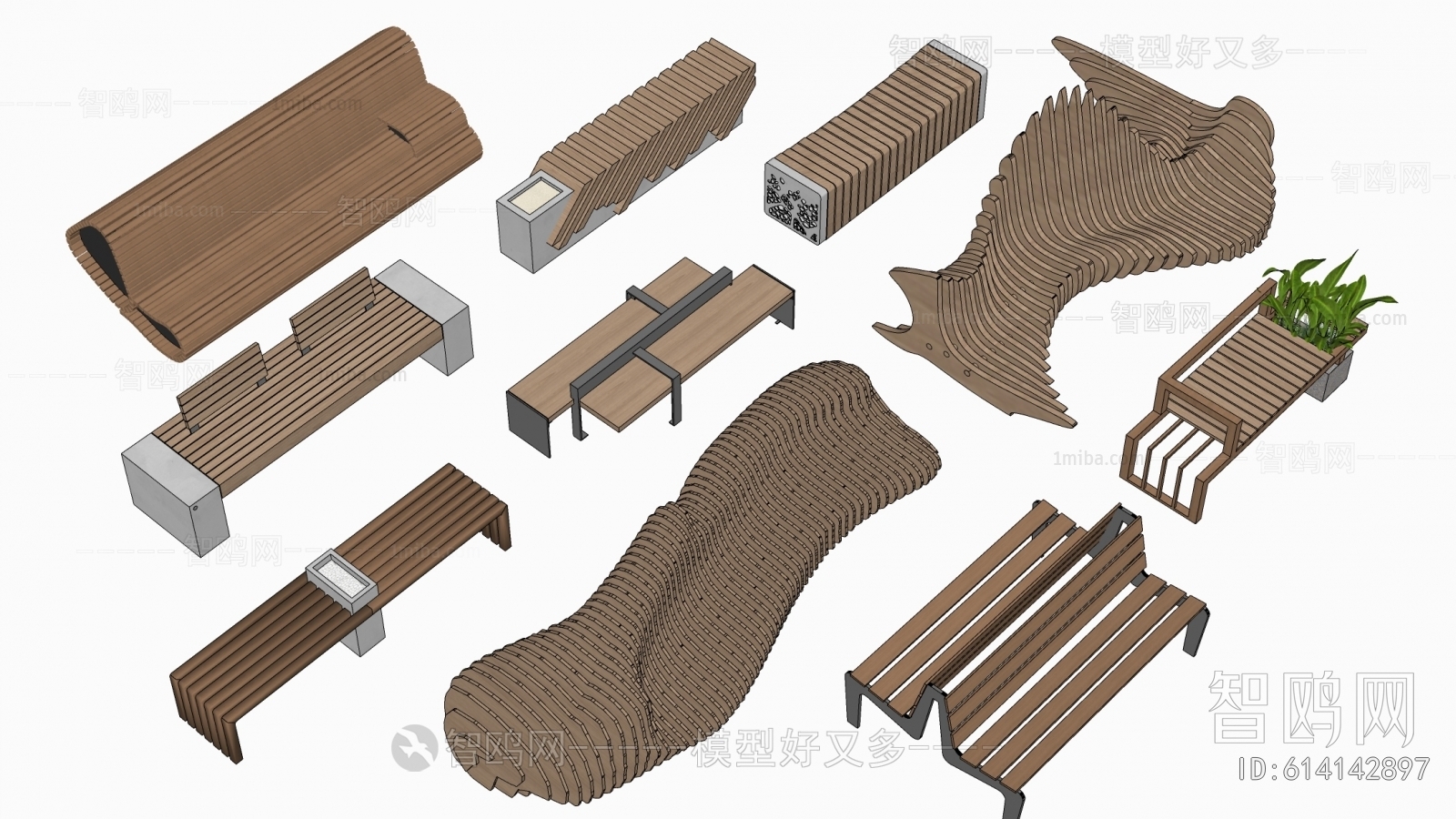 Modern Communal Chair