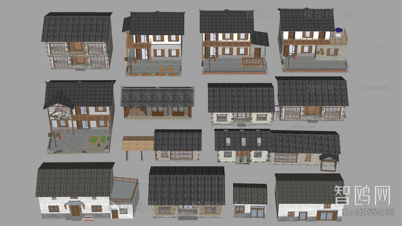 New Chinese Style Residential Building