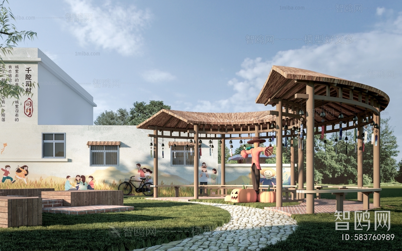 New Chinese Style Gallery Frame