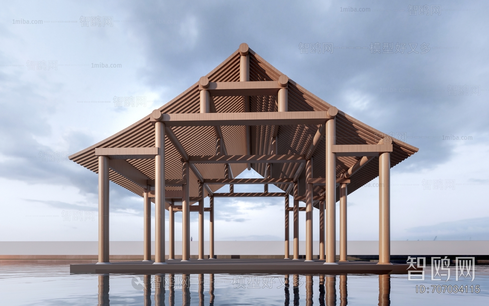 New Chinese Style Gallery Frame