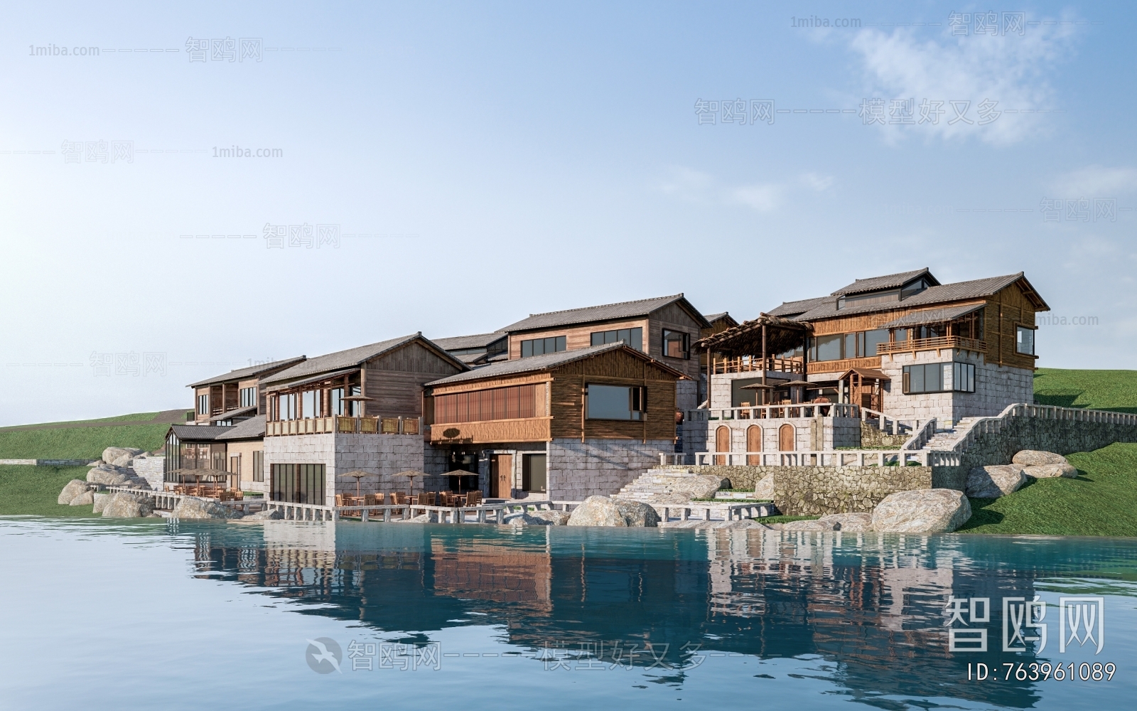 New Chinese Style Residential Building