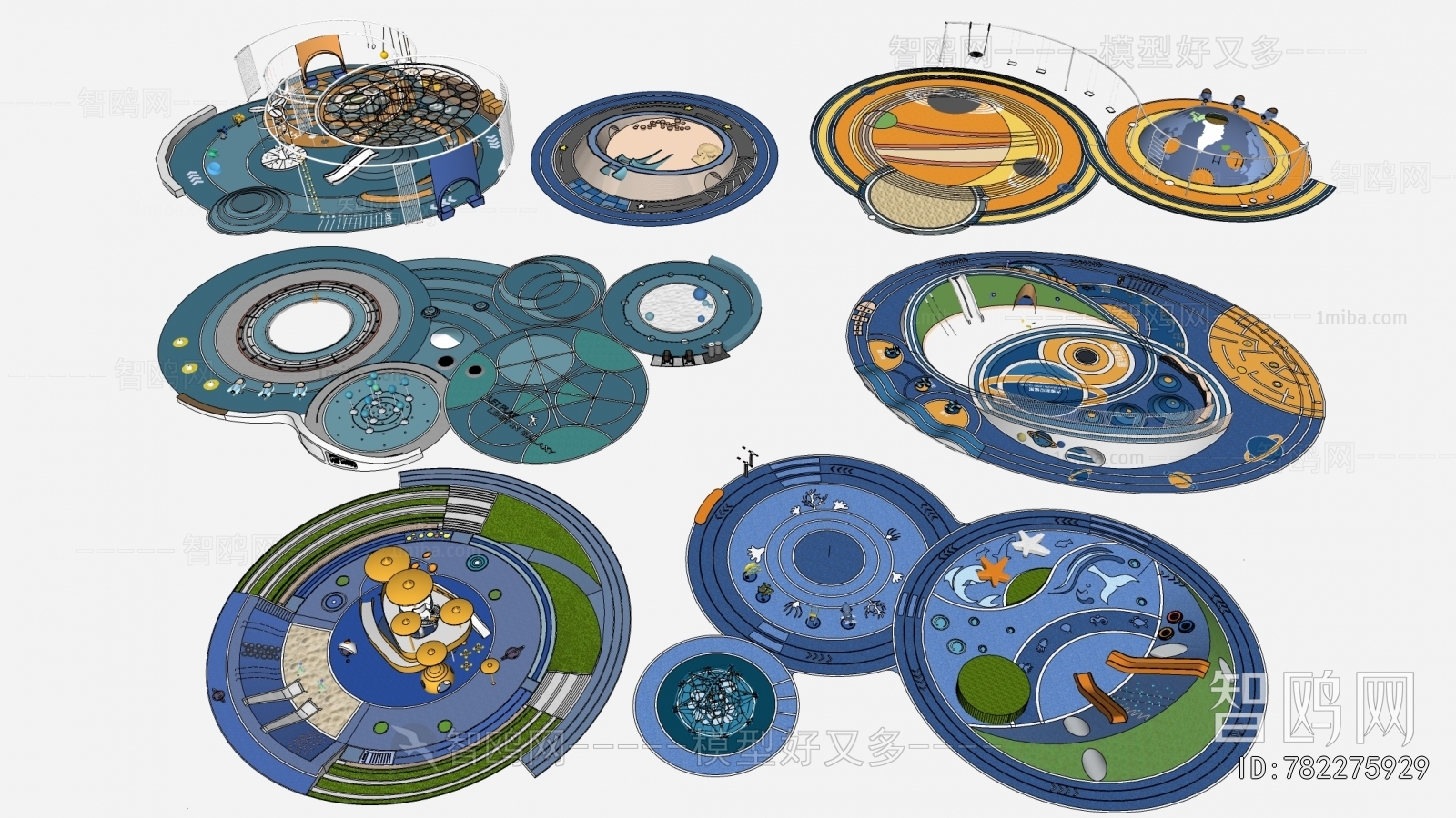 Modern Park Landscape