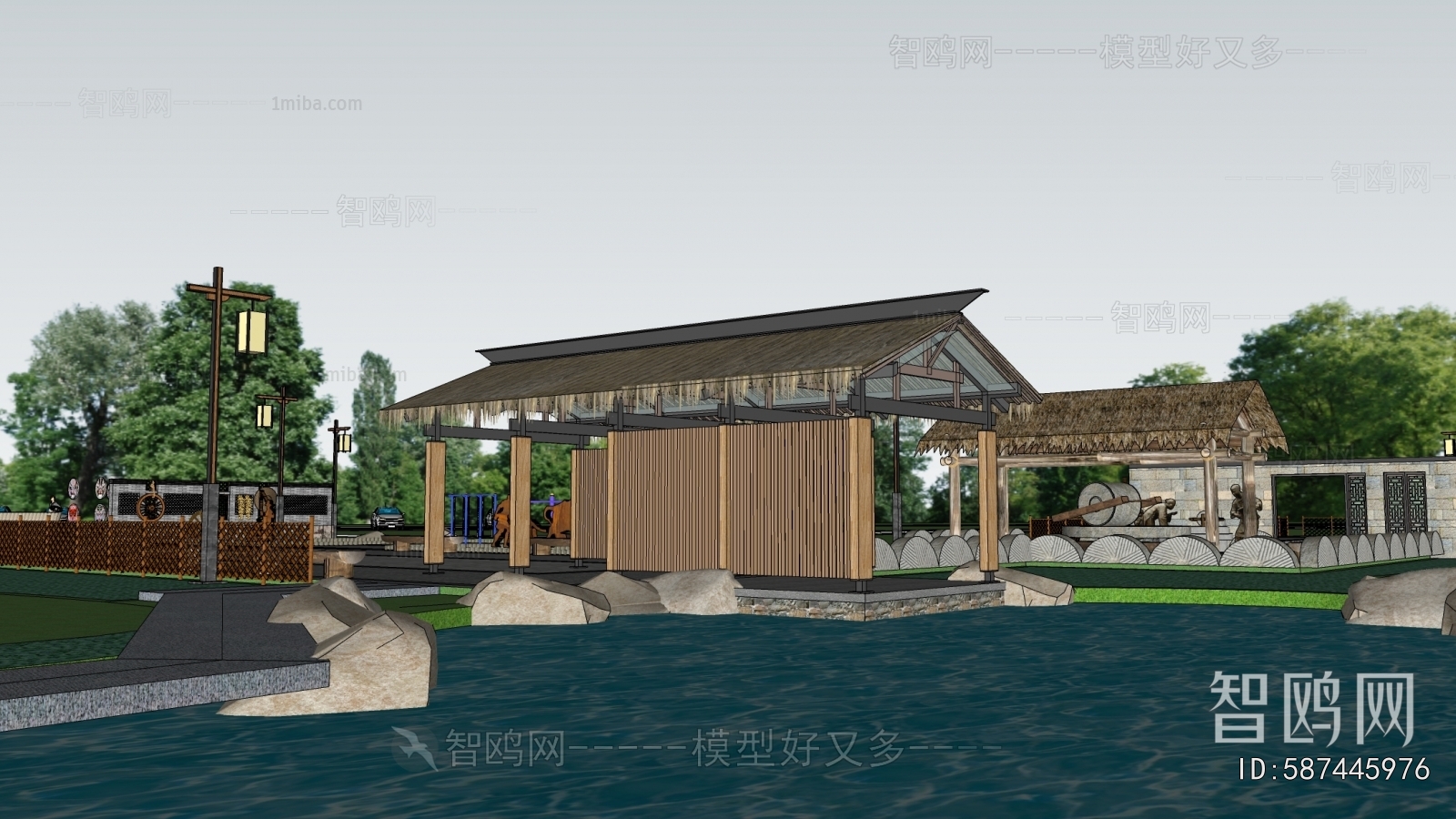 New Chinese Style Pavilion