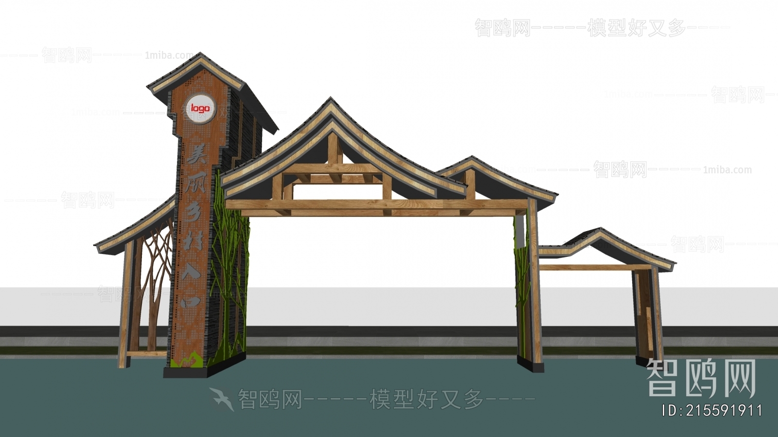 New Chinese Style Facade Element