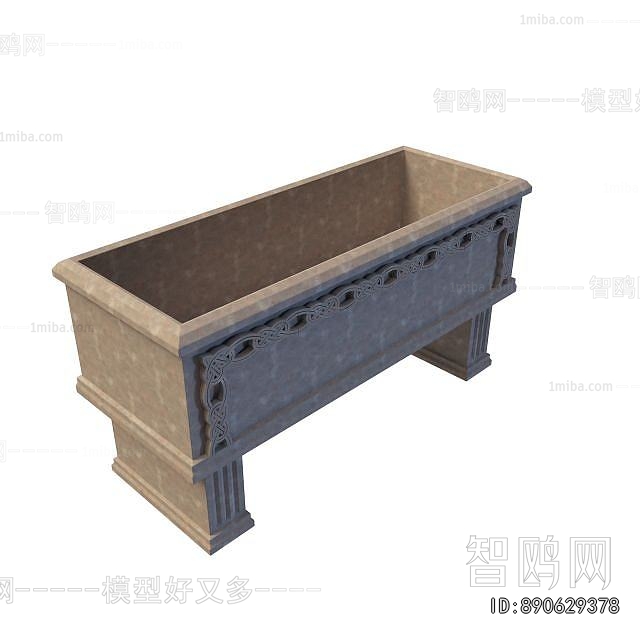 Simple European Style Garden