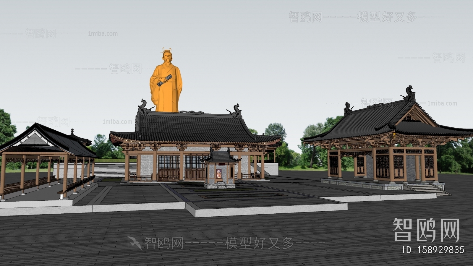 Chinese Style Religious Architecture