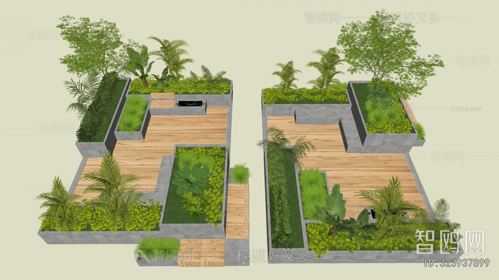 Modern Flower Bed, Flower Bowl, Flower Box