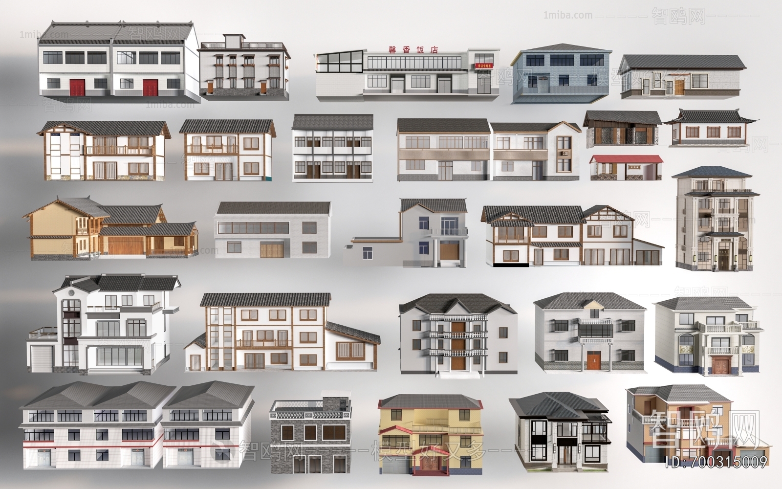 New Chinese Style Residential Building