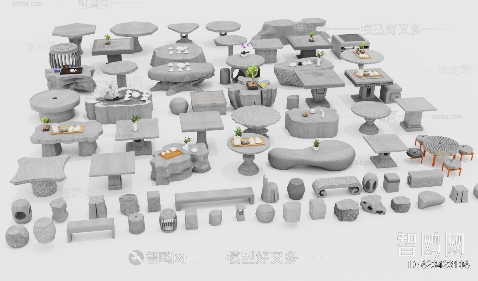 Chinese Style Outdoor Tables And Chairs