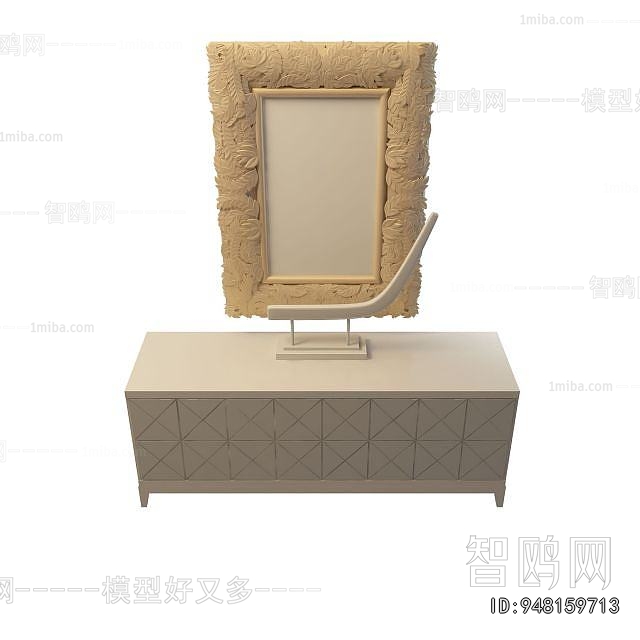 Simple European Style Dresser