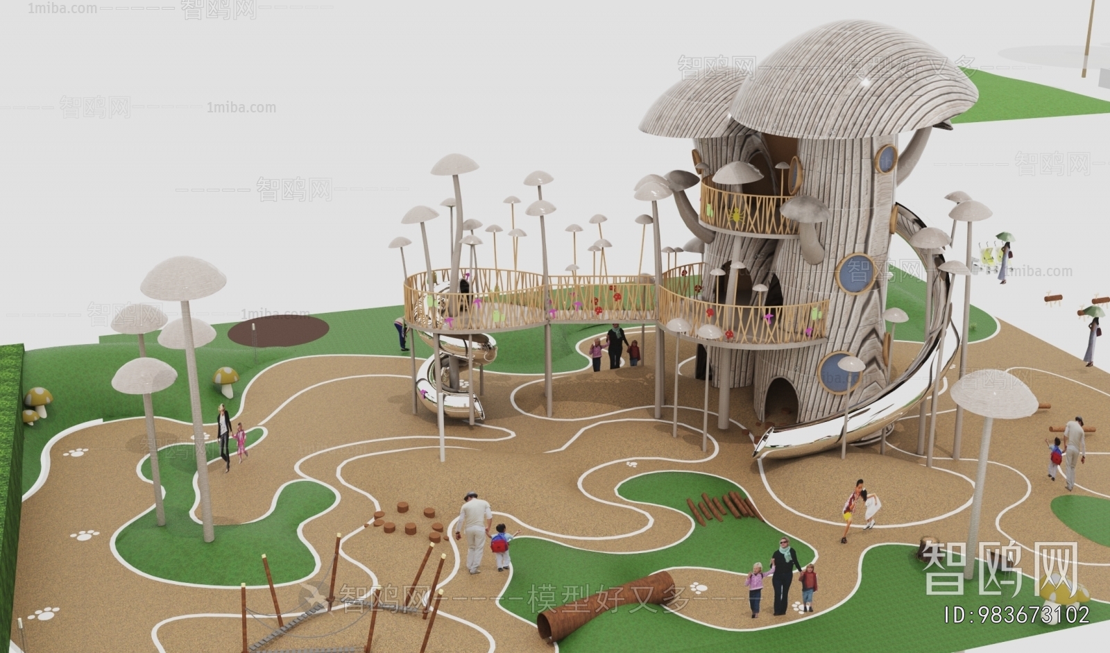 Modern Equipment For Children