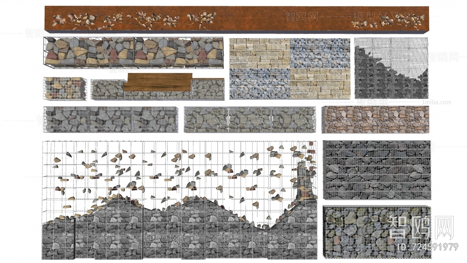 New Chinese Style Landscape Wall