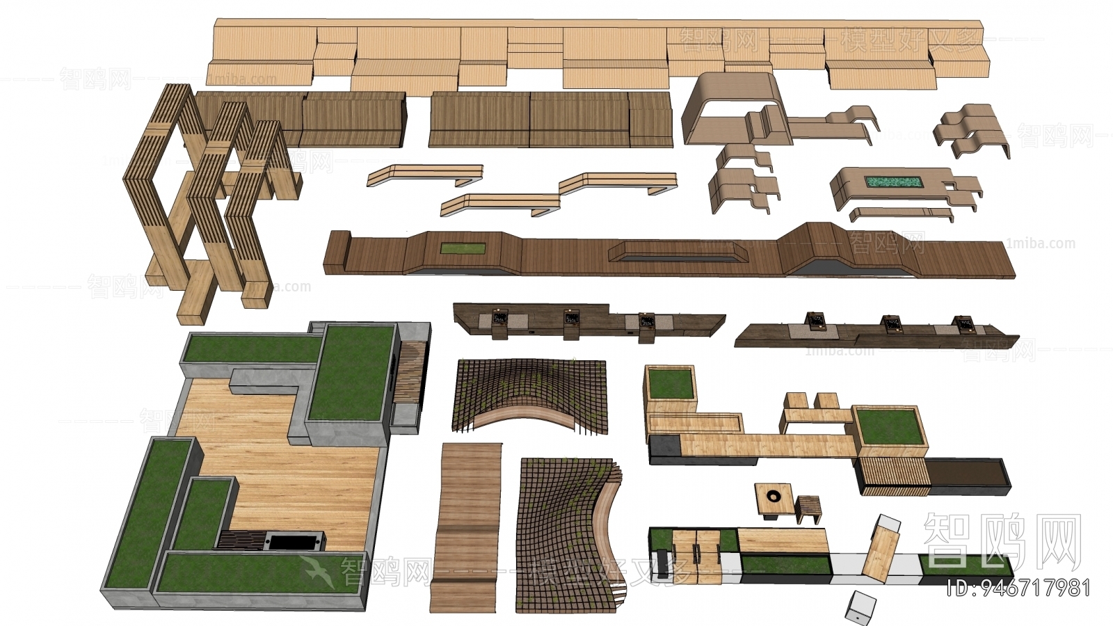 Modern Communal Chair