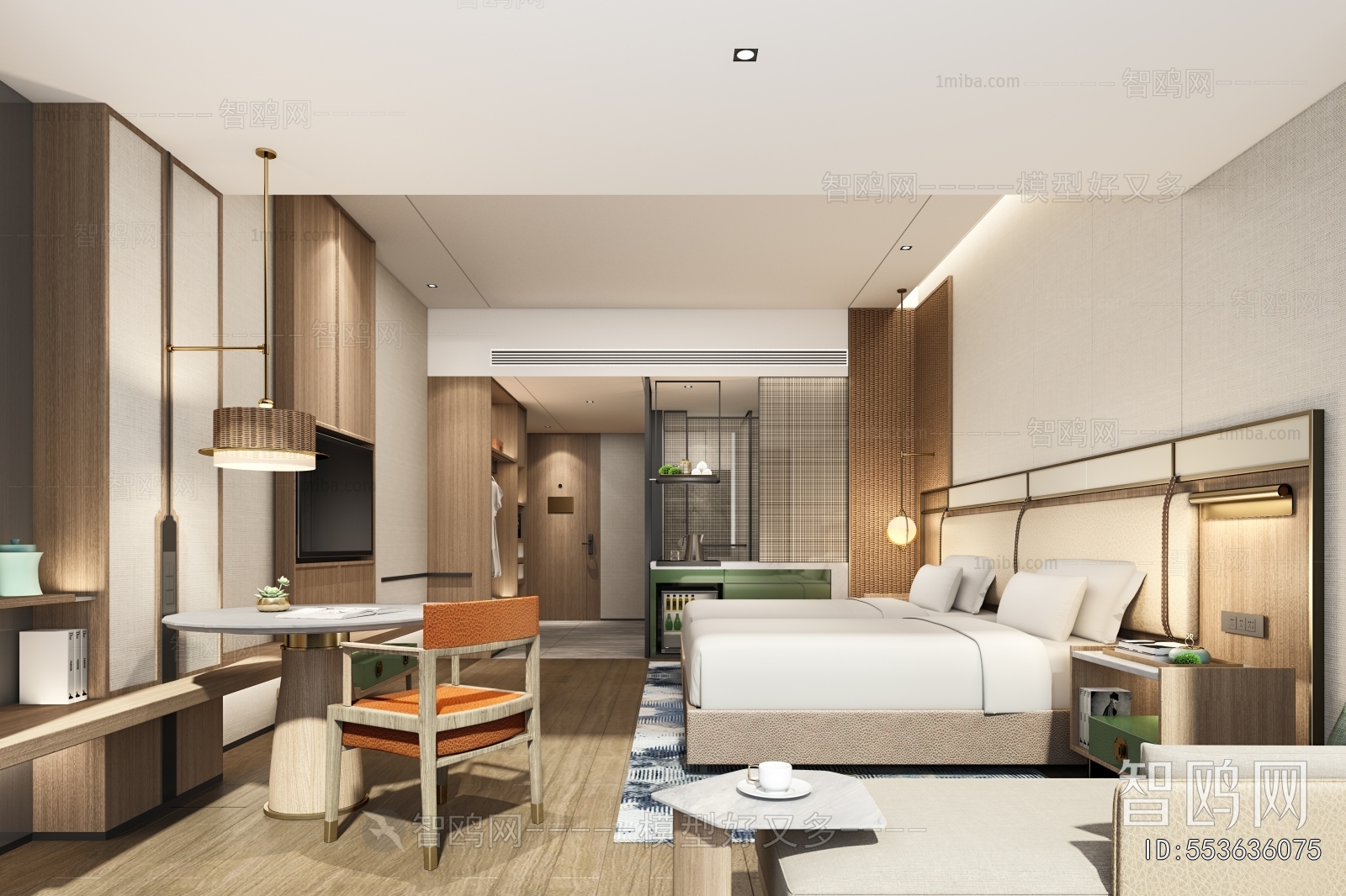 New Chinese Style Guest Room