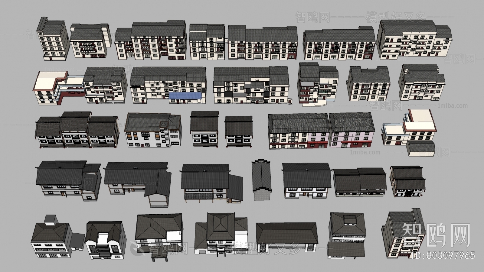 New Chinese Style Residential Building