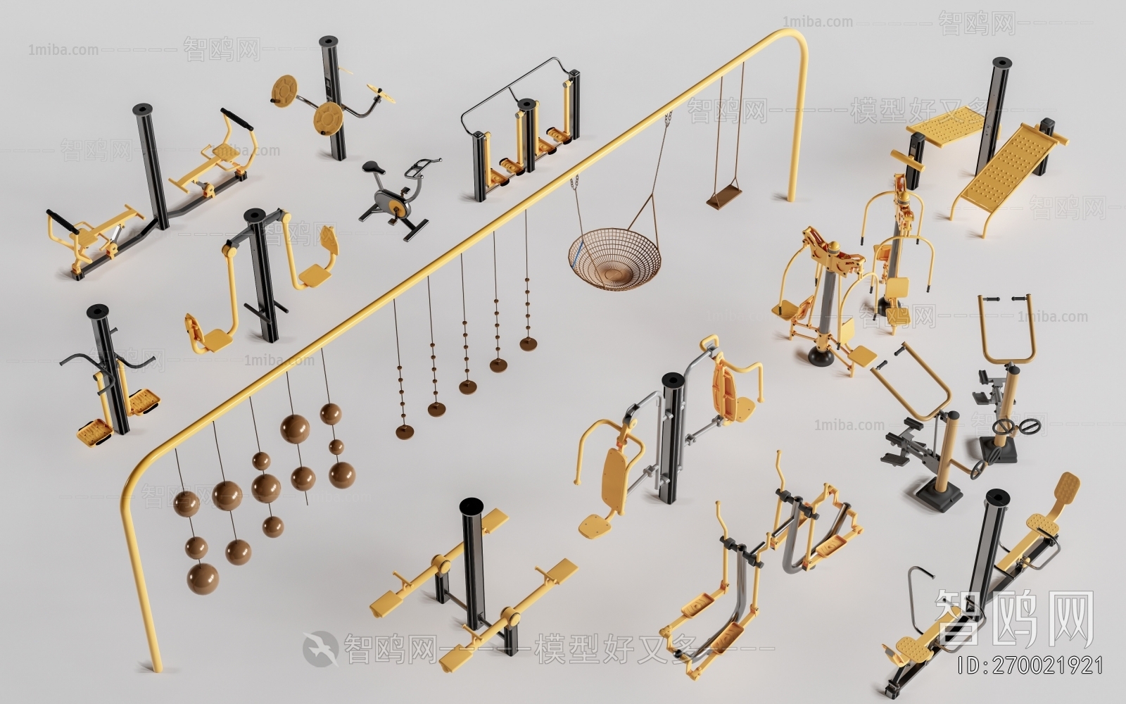 Modern Fitness Equipment