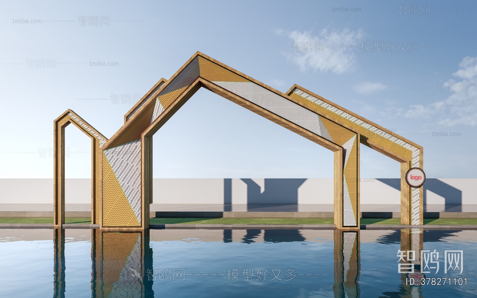 New Chinese Style Facade Element