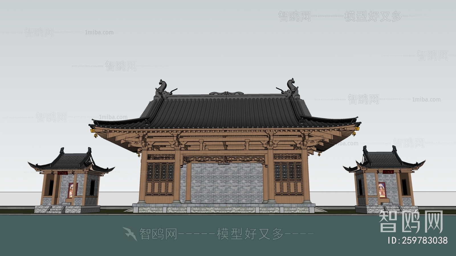 Chinese Style Religious Architecture