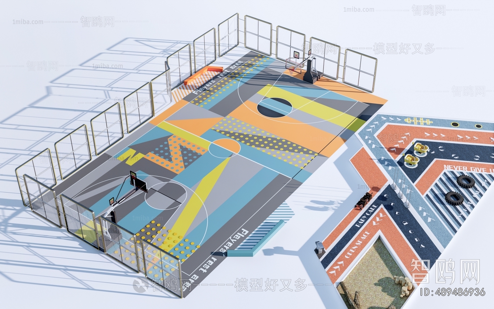 Modern Outdoor Sports Stadium