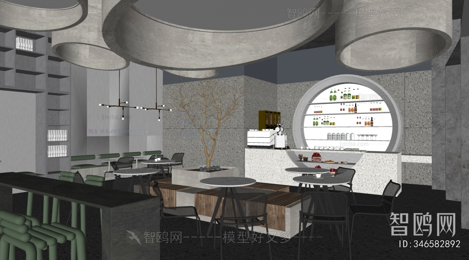 Industrial Style Cafe