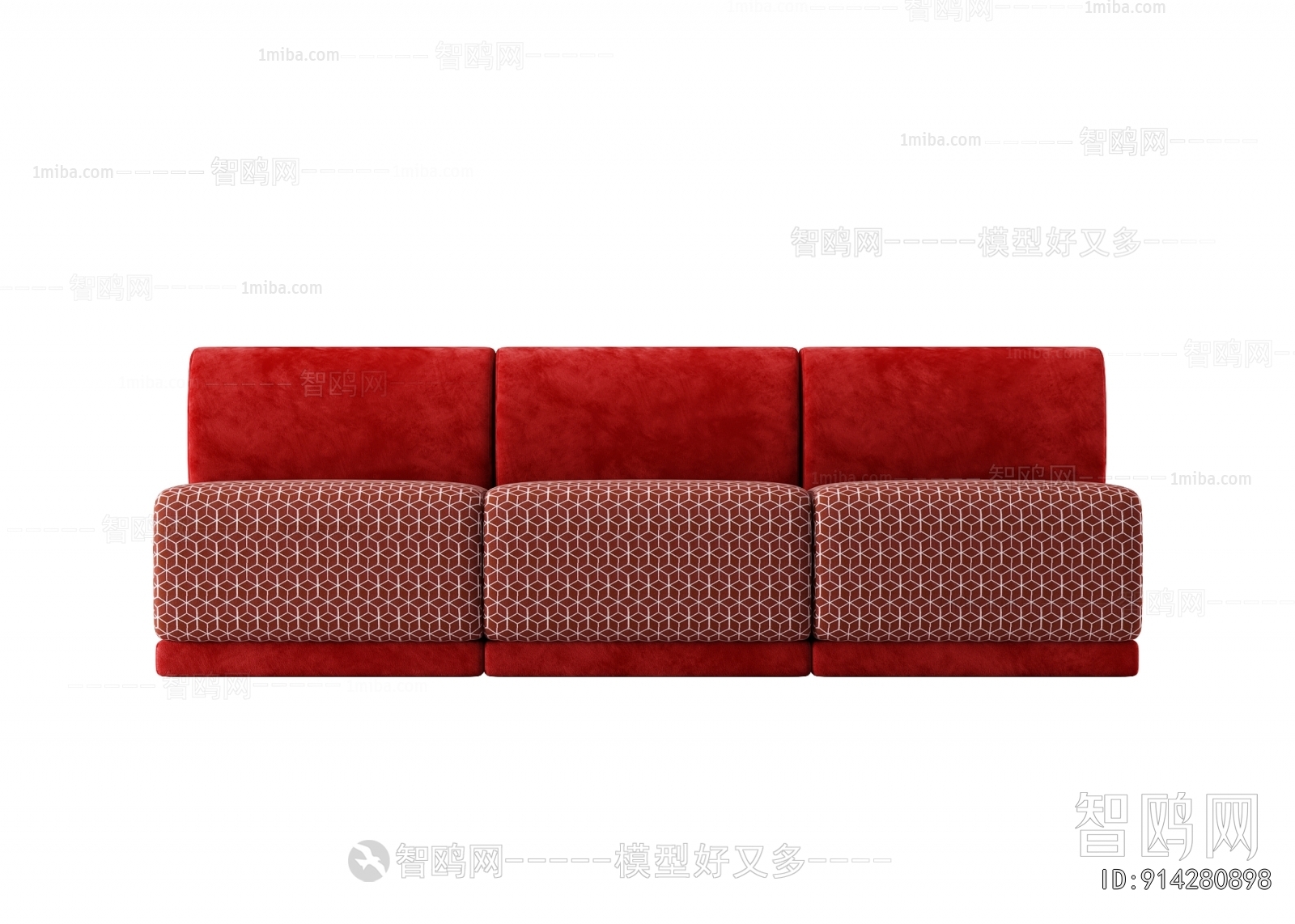 Modern Three-seat Sofa