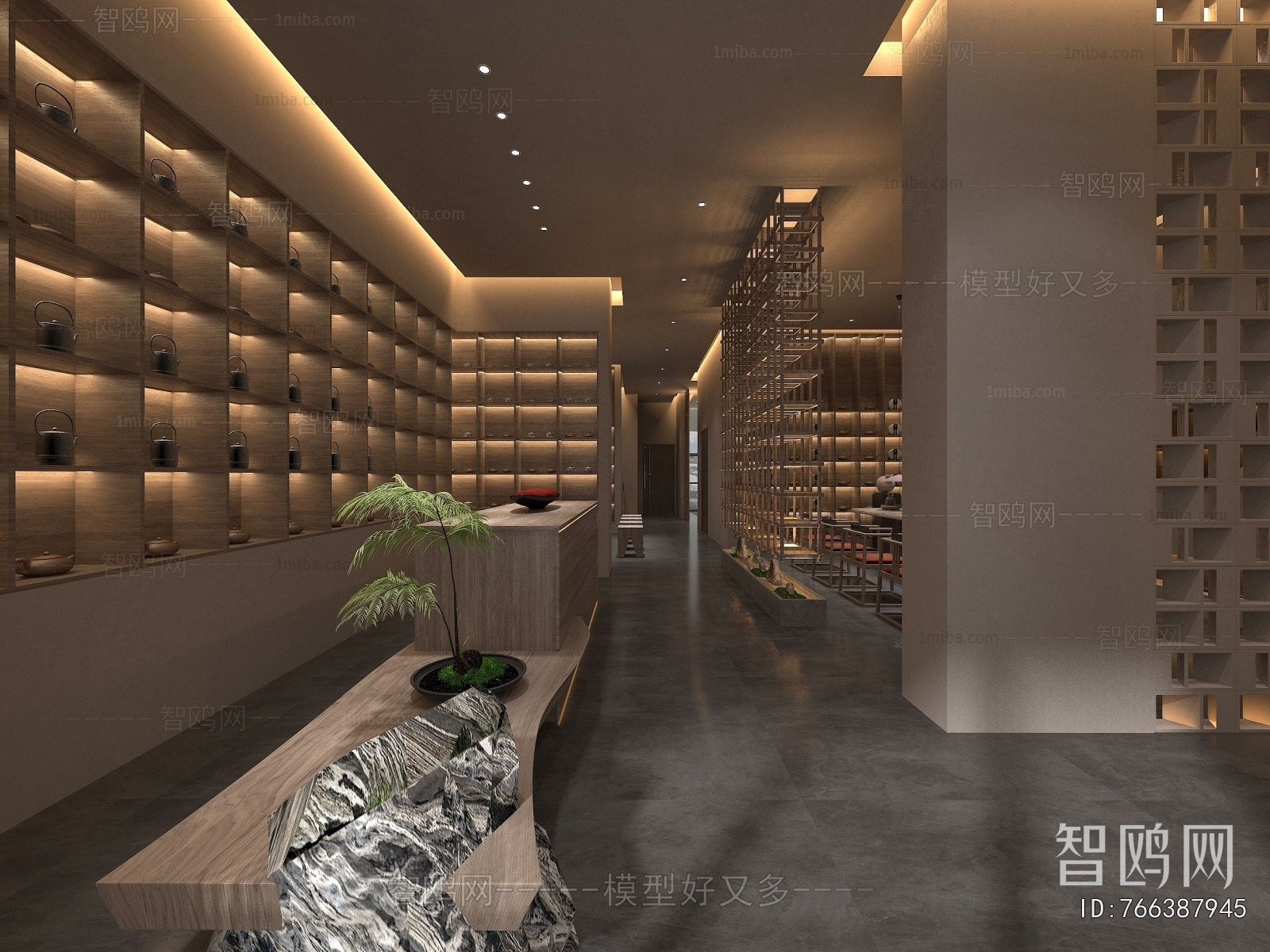 New Chinese Style Teahouse Tea House