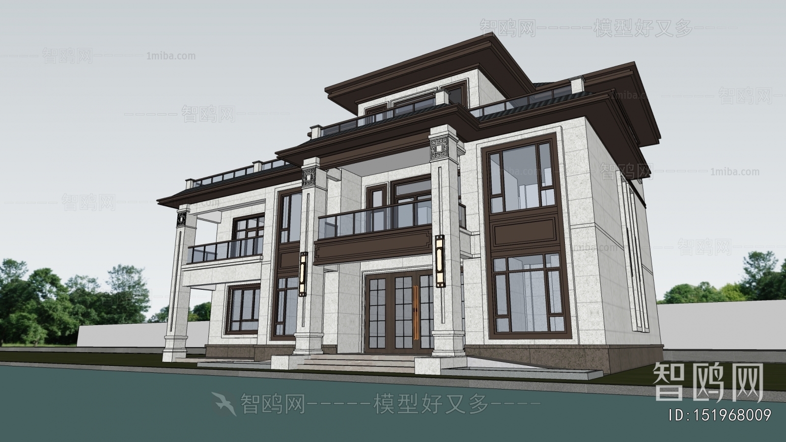 Simple European Style Detached Villa