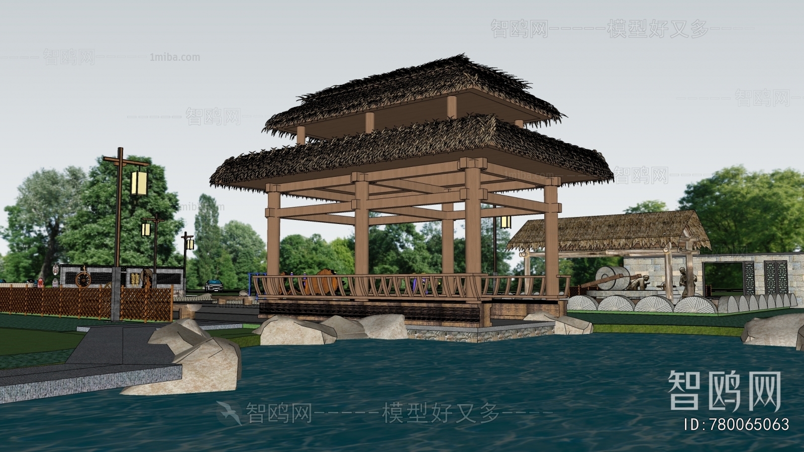New Chinese Style Pavilion