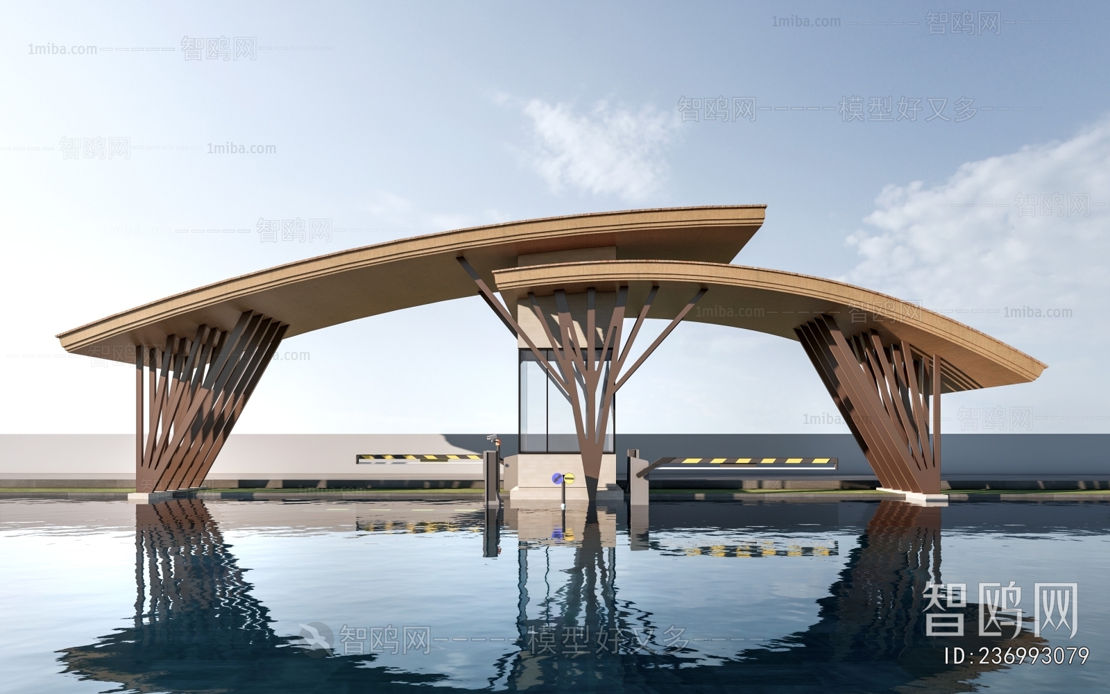 New Chinese Style Facade Element