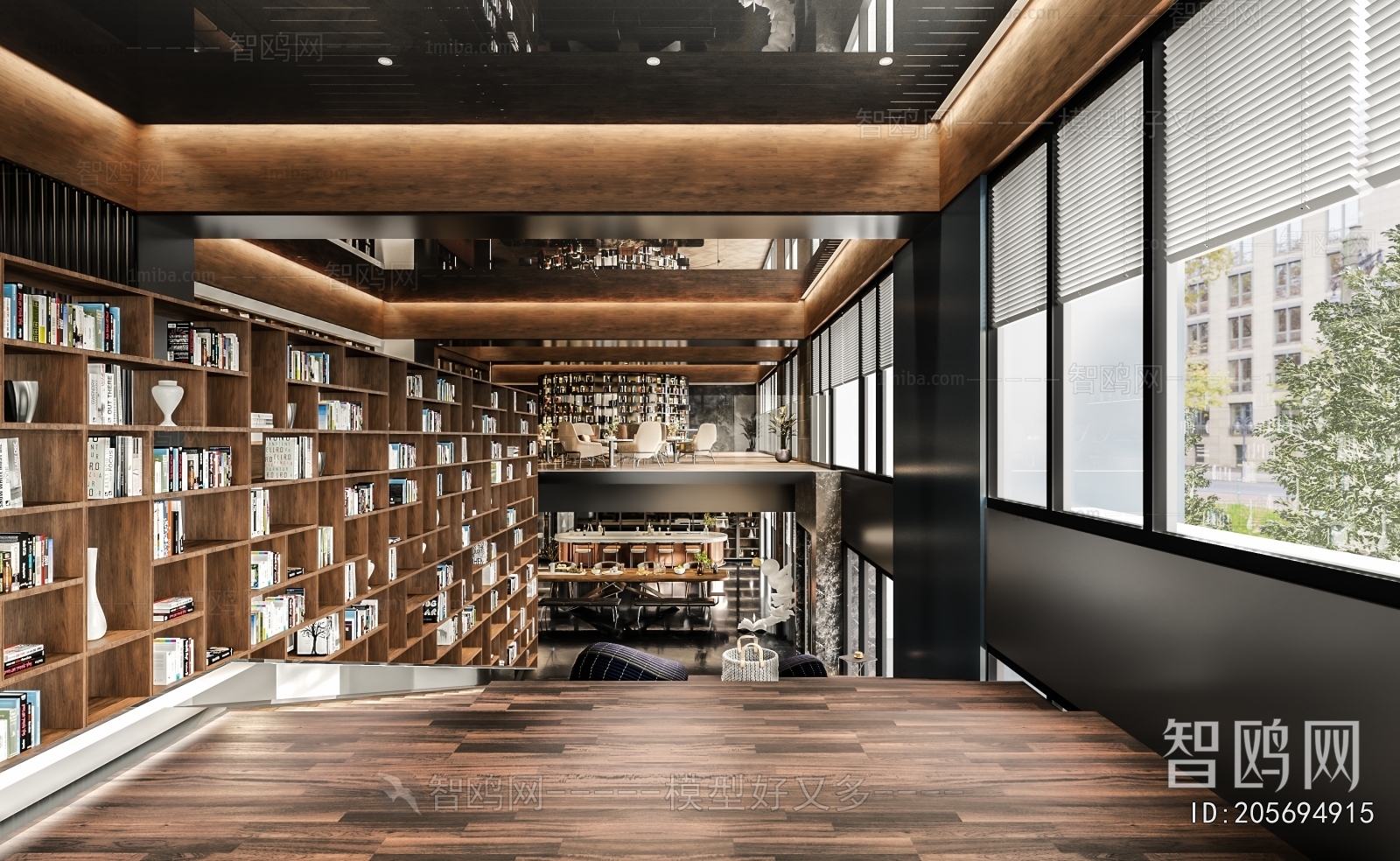 Modern Bookstore Book Bar