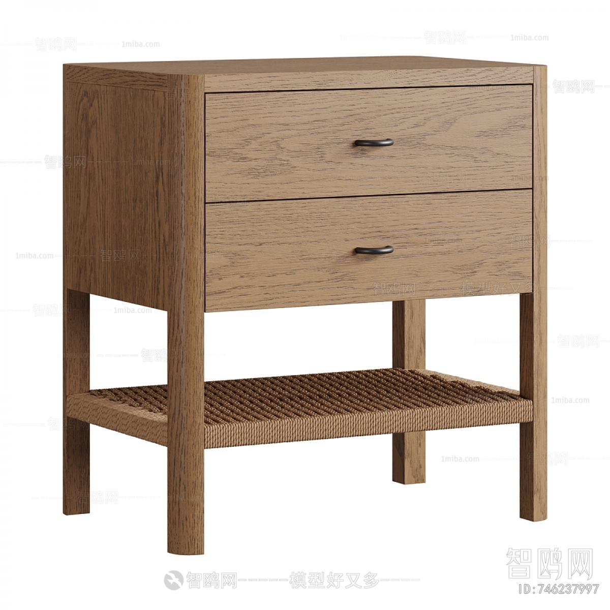 Nordic Style Bedside Cupboard